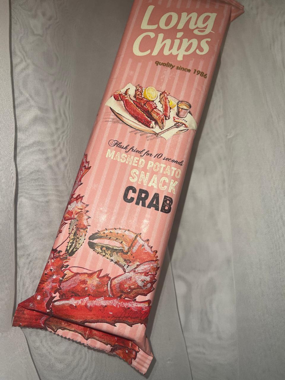 Фото - Mashed potato snack crab Long chips