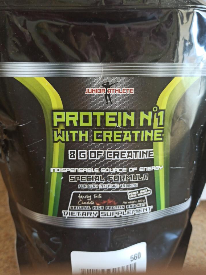 Фото - Protein N1 with creatine со вкусом шоколада 
