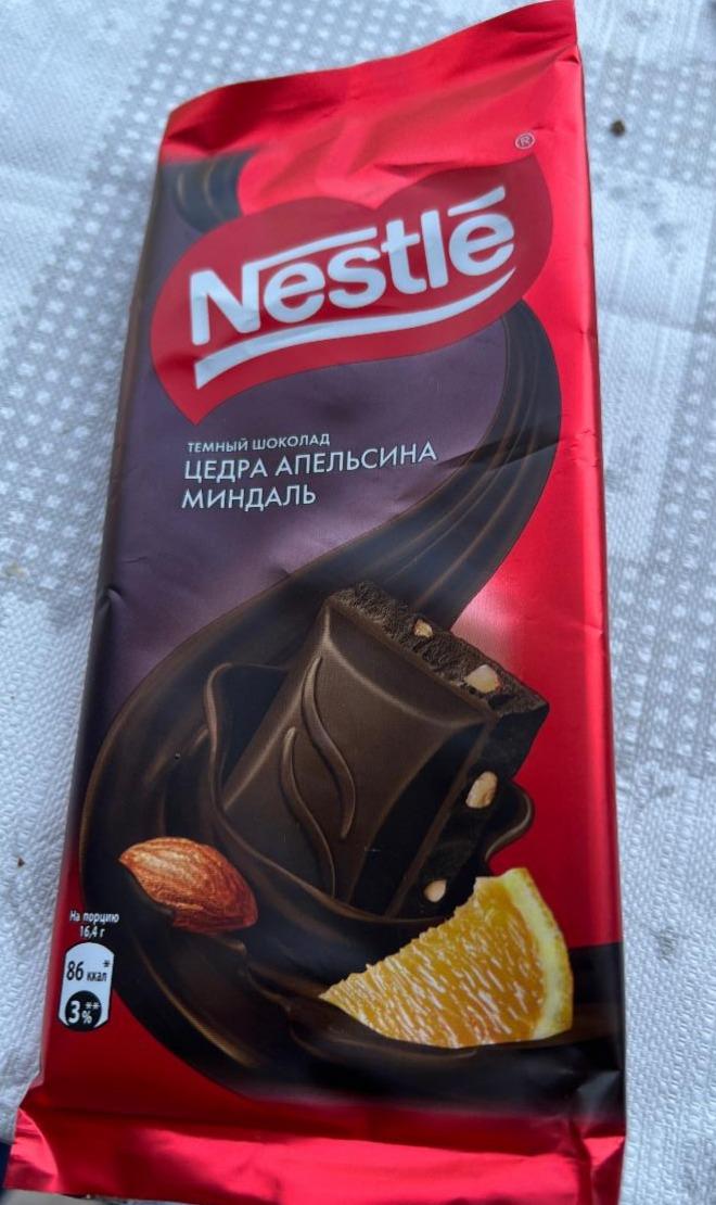 Фото - Темный шоколад цедра апельсина миндаль Nestlé
