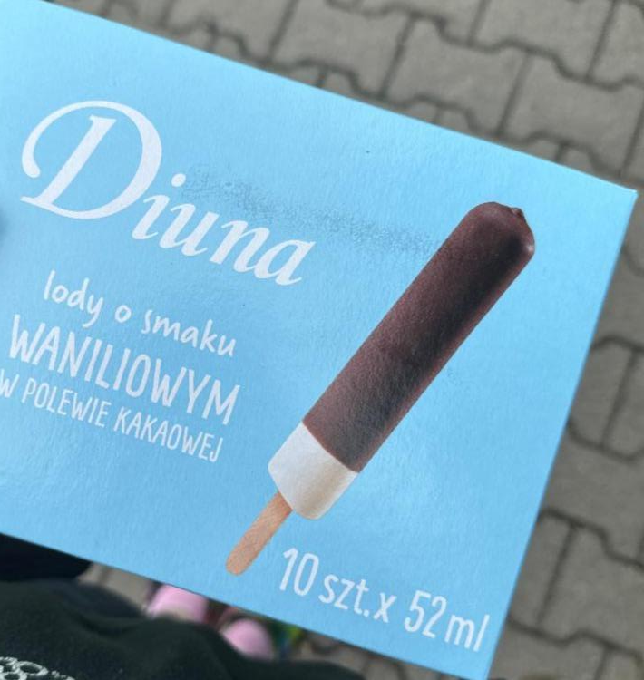 Фото - Мороженое ванильное в глазури Diuna
