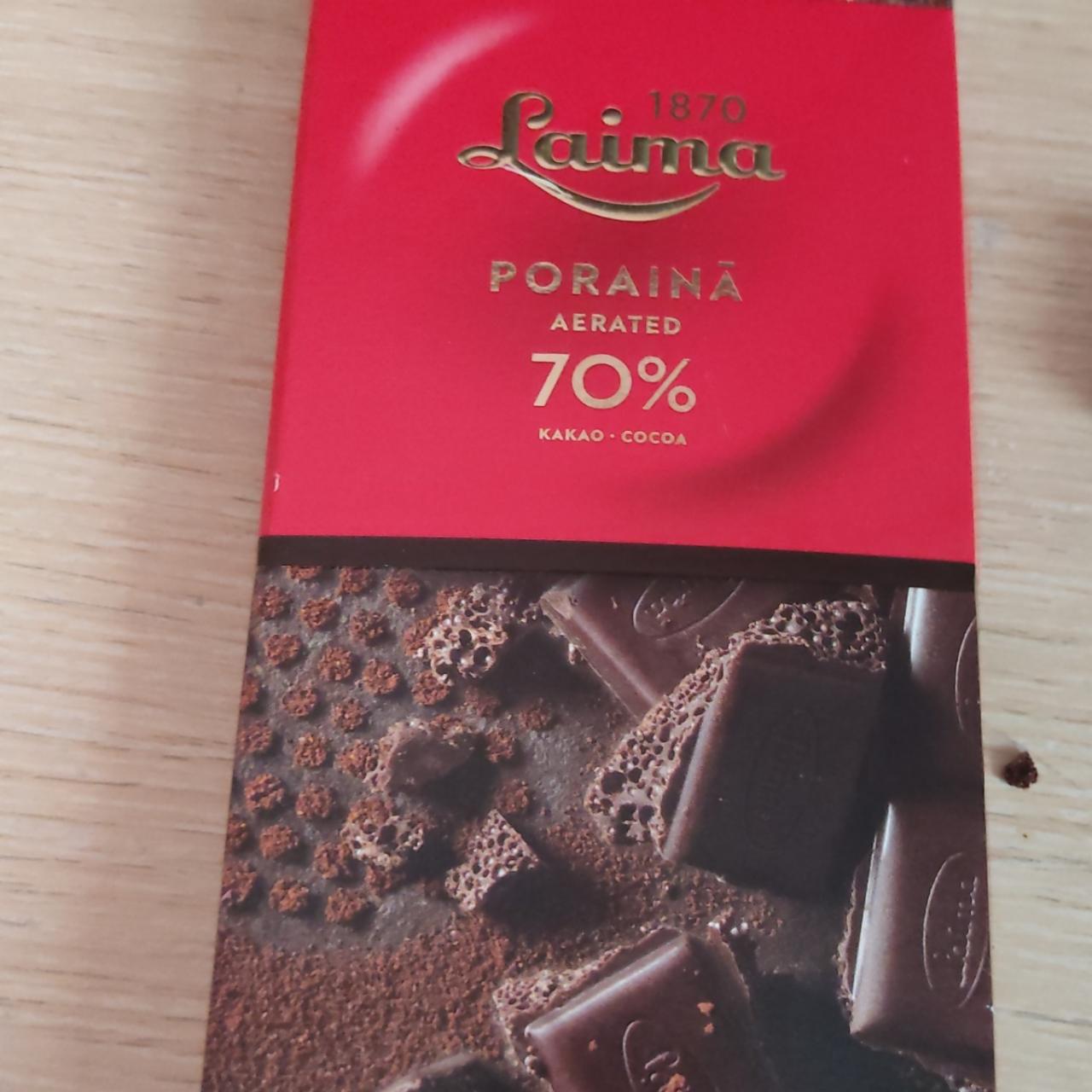 Фото - темный шоколад 70% Laima