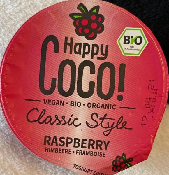 Фото - десерт с кокосом и малиной Happy Coco
