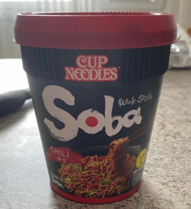 Фото - Soba noodles chili Nissin