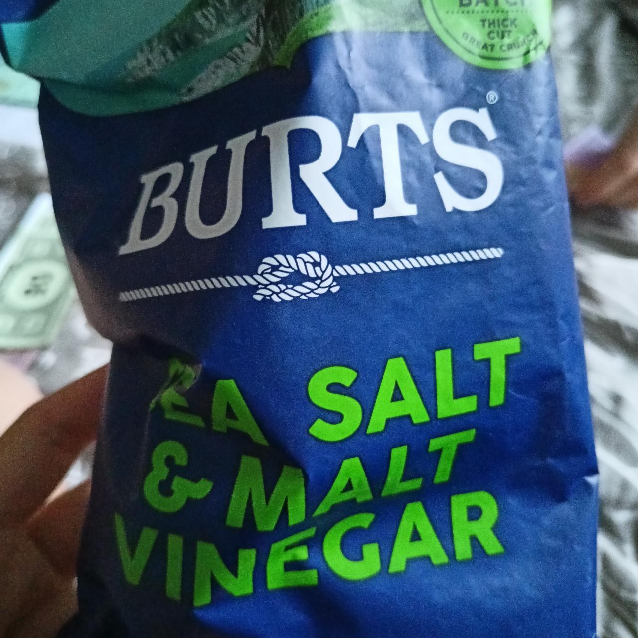 Фото - чипсы с солью и уксусом Burts