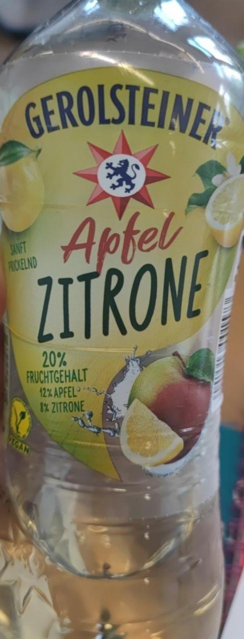 Фото - Напиток Fit Apfel-Zitrone Gerolsteiner
