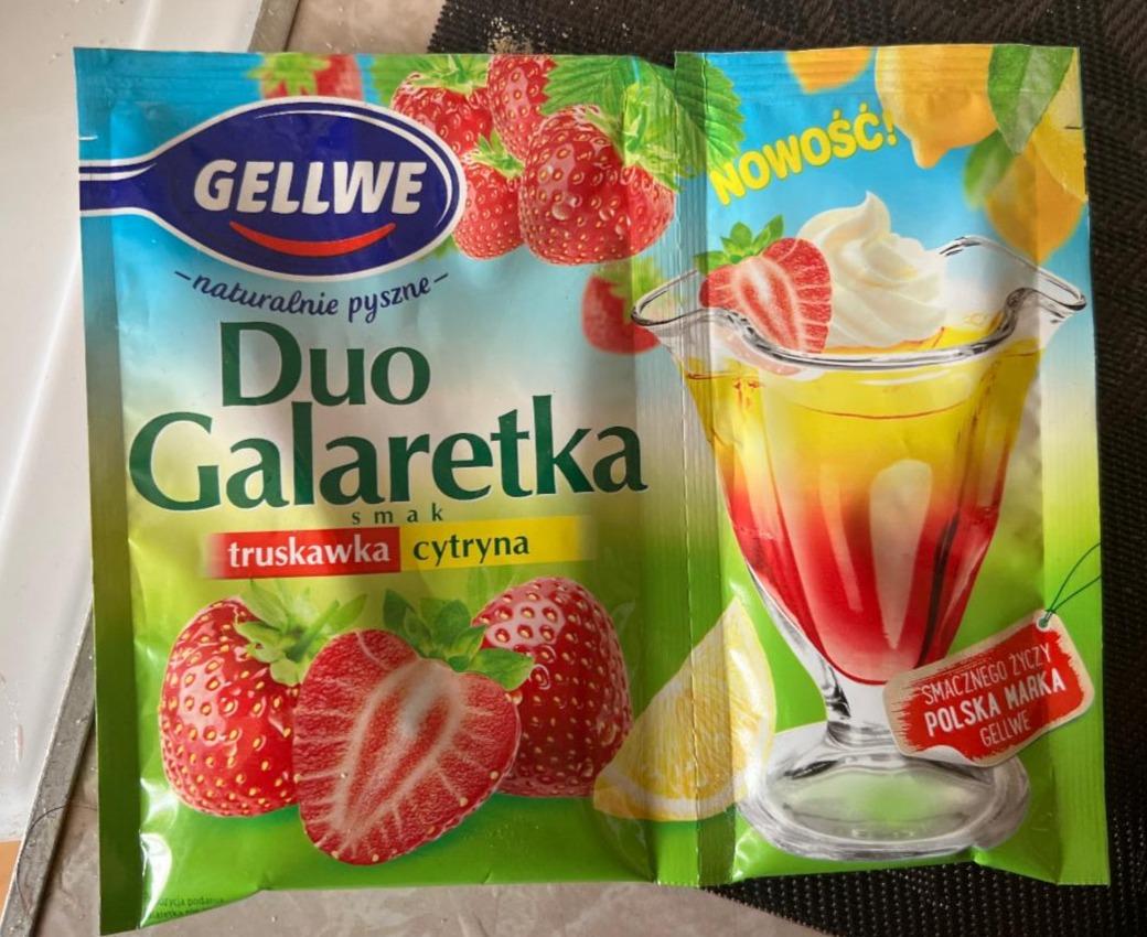 Фото - Желе со вкусом клубника-лимон Duo Galaretka Gellwe