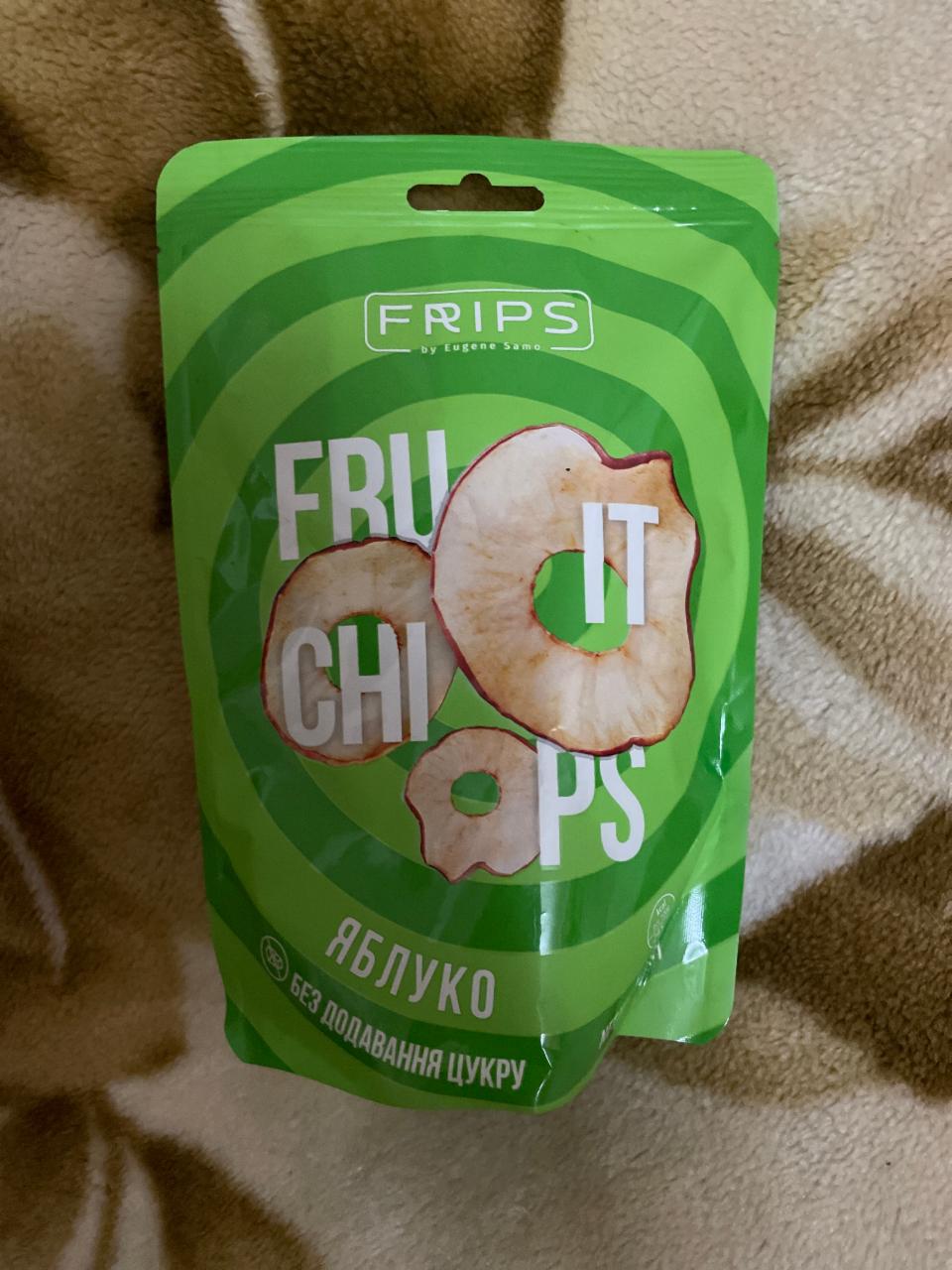 Фото - Чипсы яблочные Fruit chips Frips