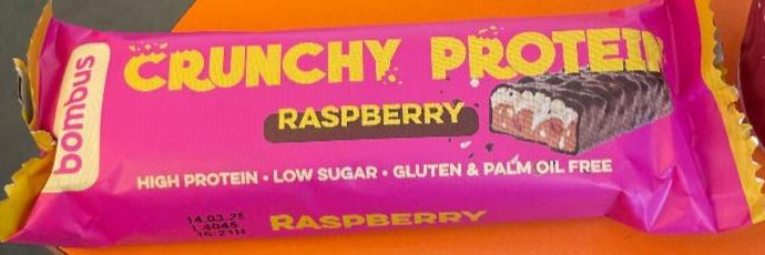 Фото - Crunchy protein raspberry Bombus