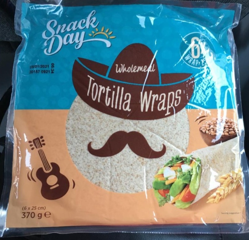 Фото - Tortilla Wraps wholemeal Snack Day