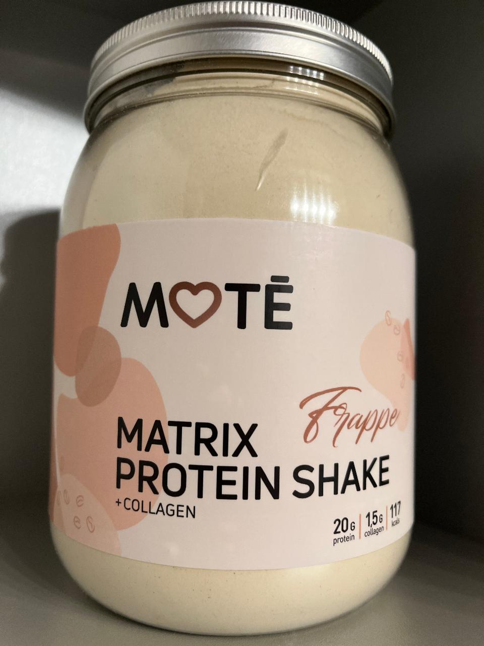 Фото - Мэтрикс Протеин Шейк со вкусом Фраппе matrix protein shake frappe Mote