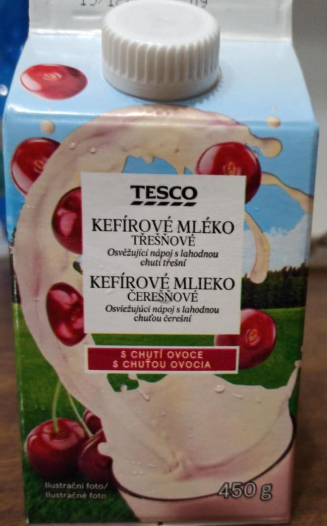 Фото - Кефир со вкусом вишни Tesco