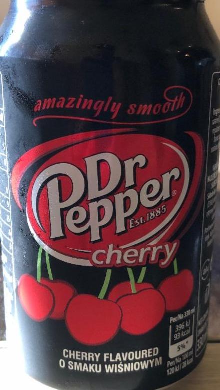Фото - газированный напиток с вишней Dr.Pepper