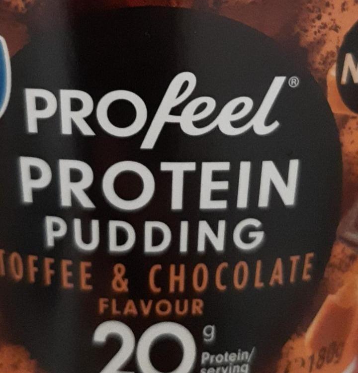 Фото - PROfeel protein pudding протеиновый пуддинг тоффии и шоколад Valio