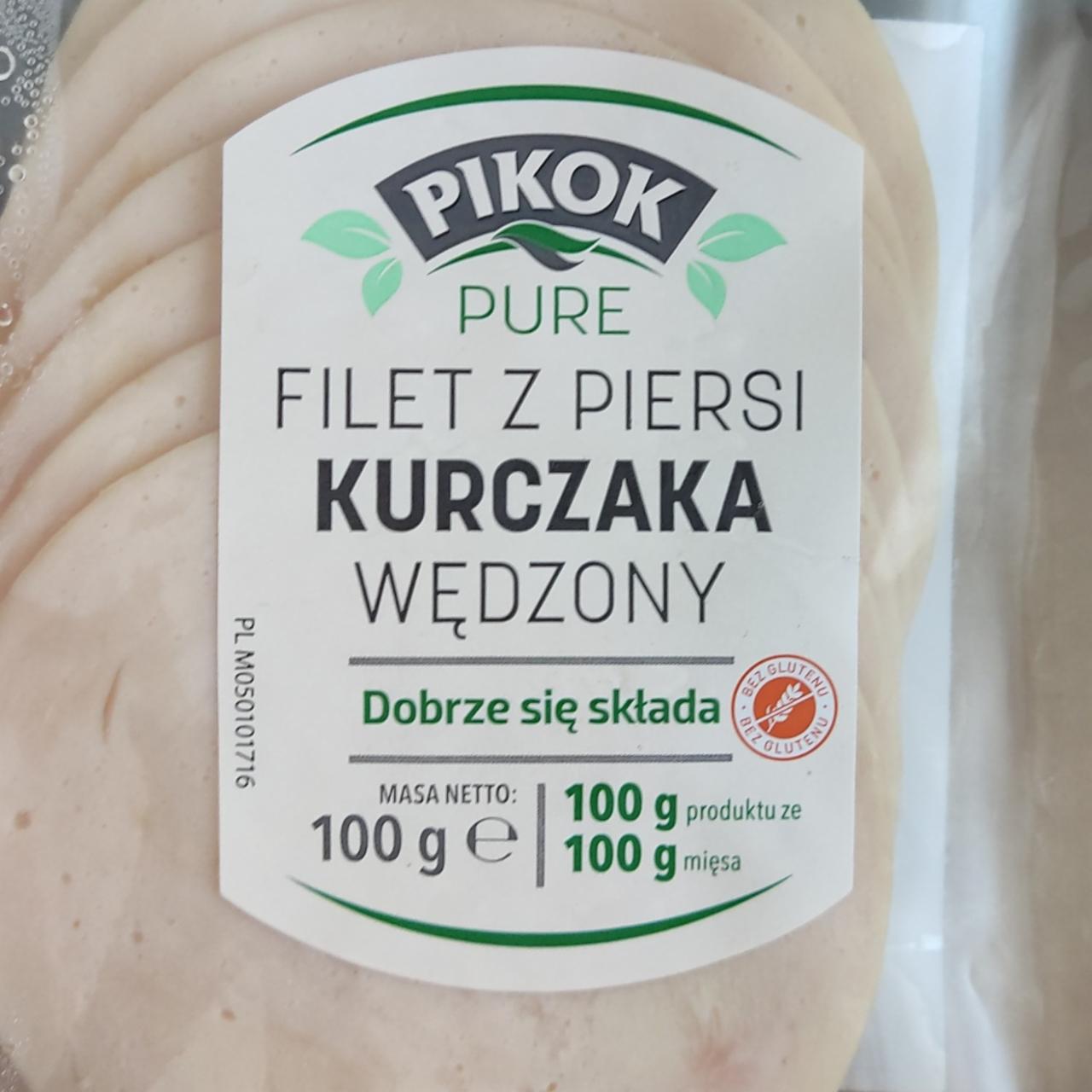 Фото - Filet z piersi kurczaka wędzony Pikok