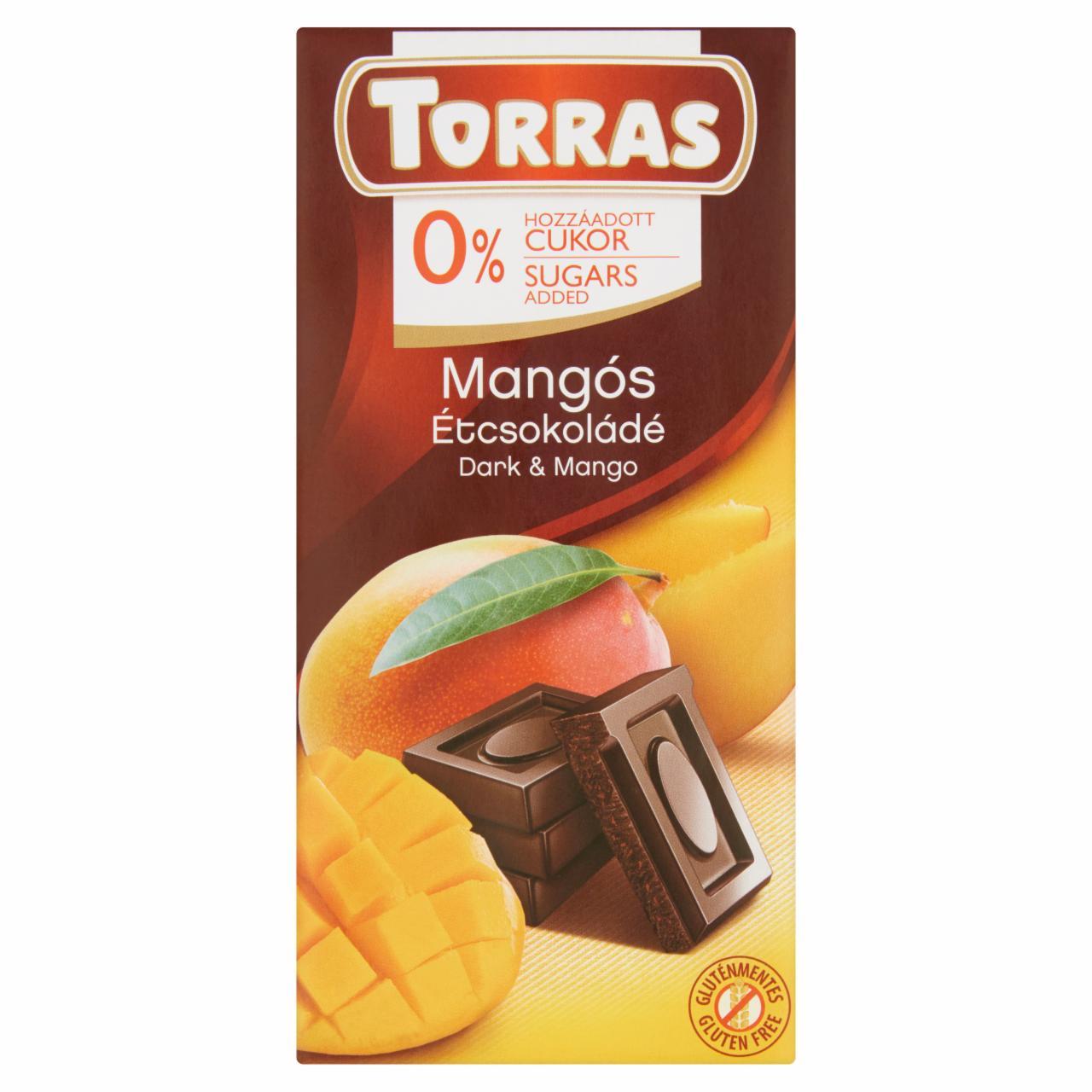 Фото - Шоколад с манго без сахара Torras