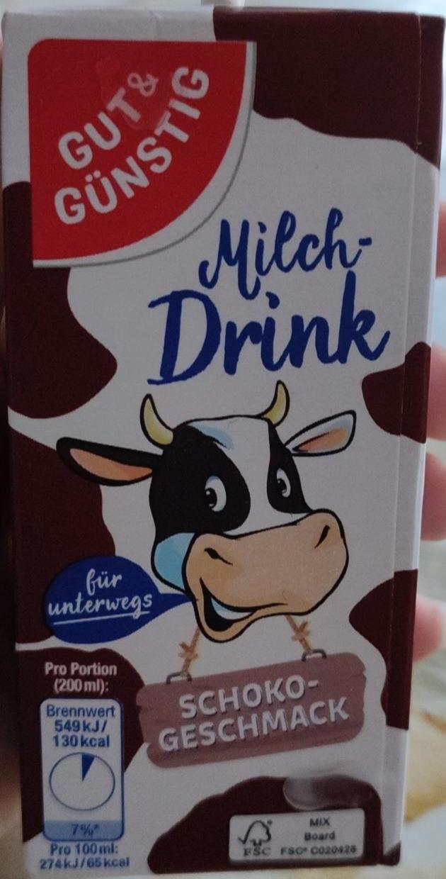 Фото - Молочный напиток шоколадный Edeka Gut&Günstig