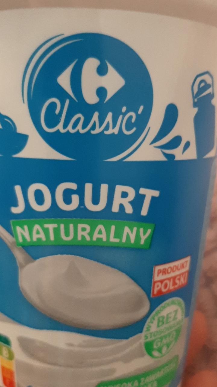 Фото - Йогурт натуральный Jogurt naturalny 2% Carrefour Classic