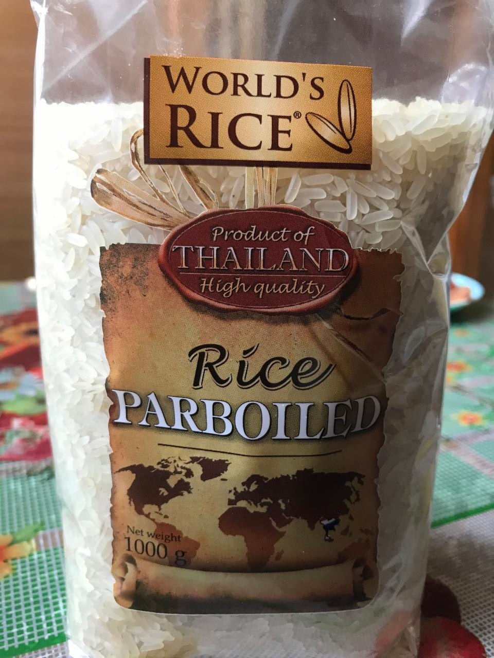 Фото - Рис Парбоилд Parboiled World’s Rice