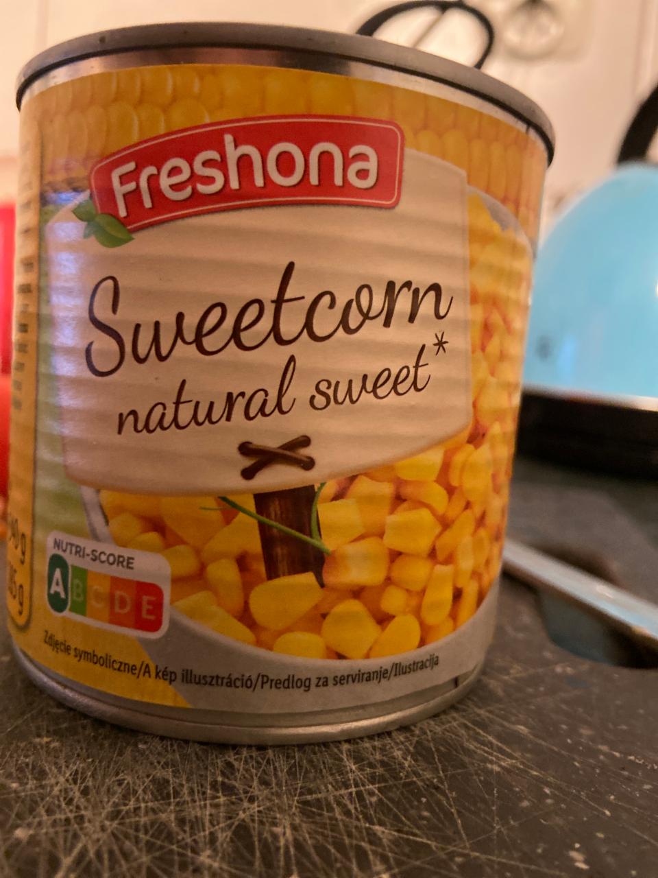 Фото - Кукуруза консервированная Sweetcorn Freshona