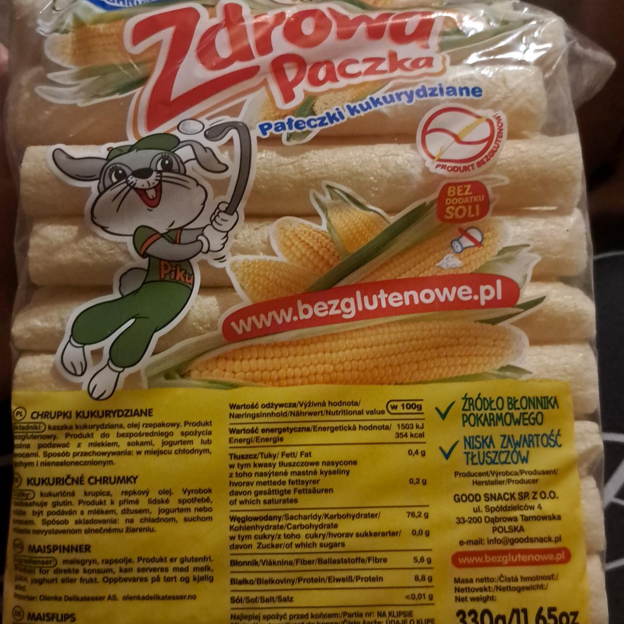 Фото - Полочки кукурузные Zdrowa Paczka Good Snack