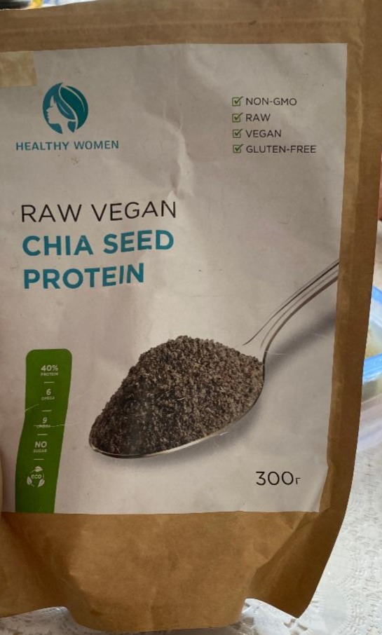 Фото - протеин с семенами чиа raw vegan Healthy women