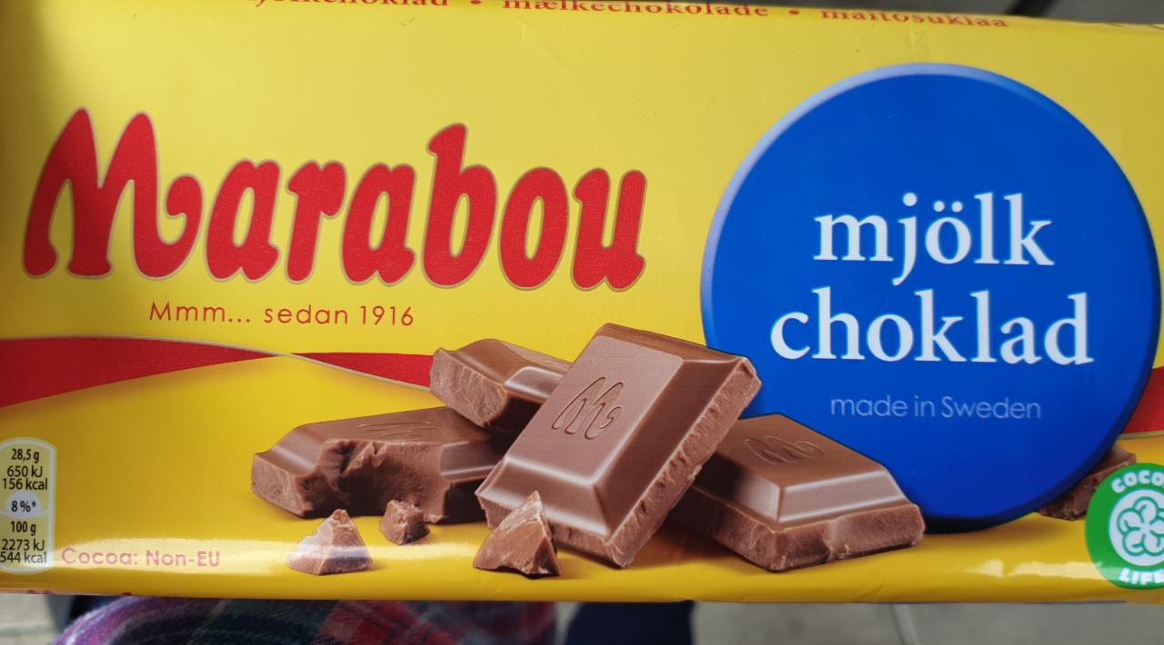 Фото - Шоколад молочный Milk Chocolate Marabou