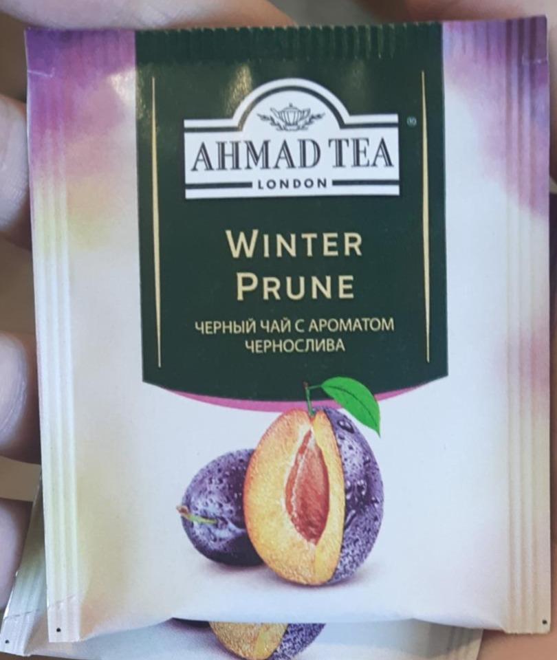 Фото - Чай черный зимняя слива с ароматом чернослива AHMAD TEA