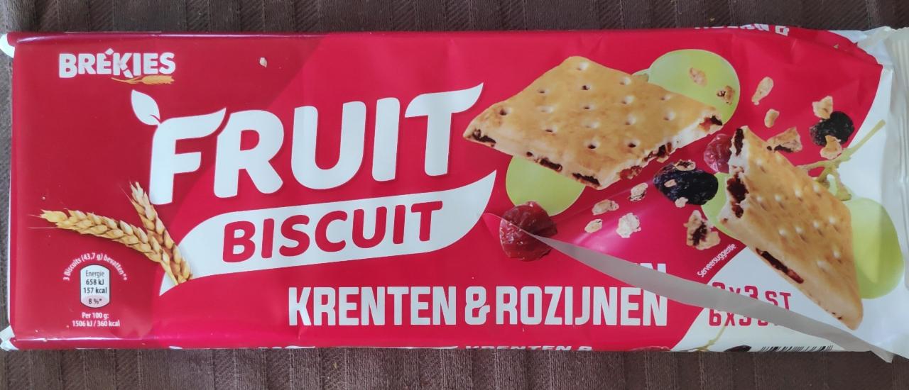 Фото - Fruit Biscuit Krenten&rozijnen Brekies