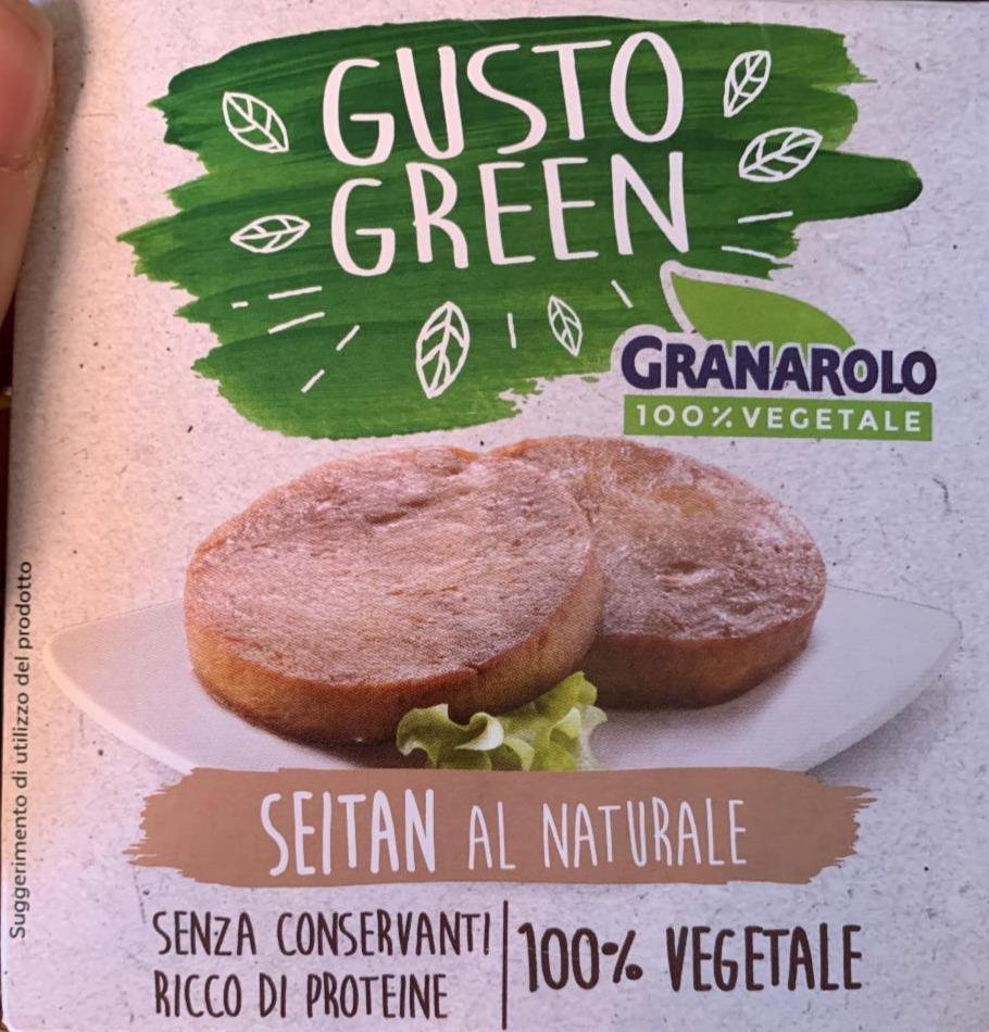 Фото - Сейтан 100% овощной натуральный зеленый вкус Granarolo Gusto Green