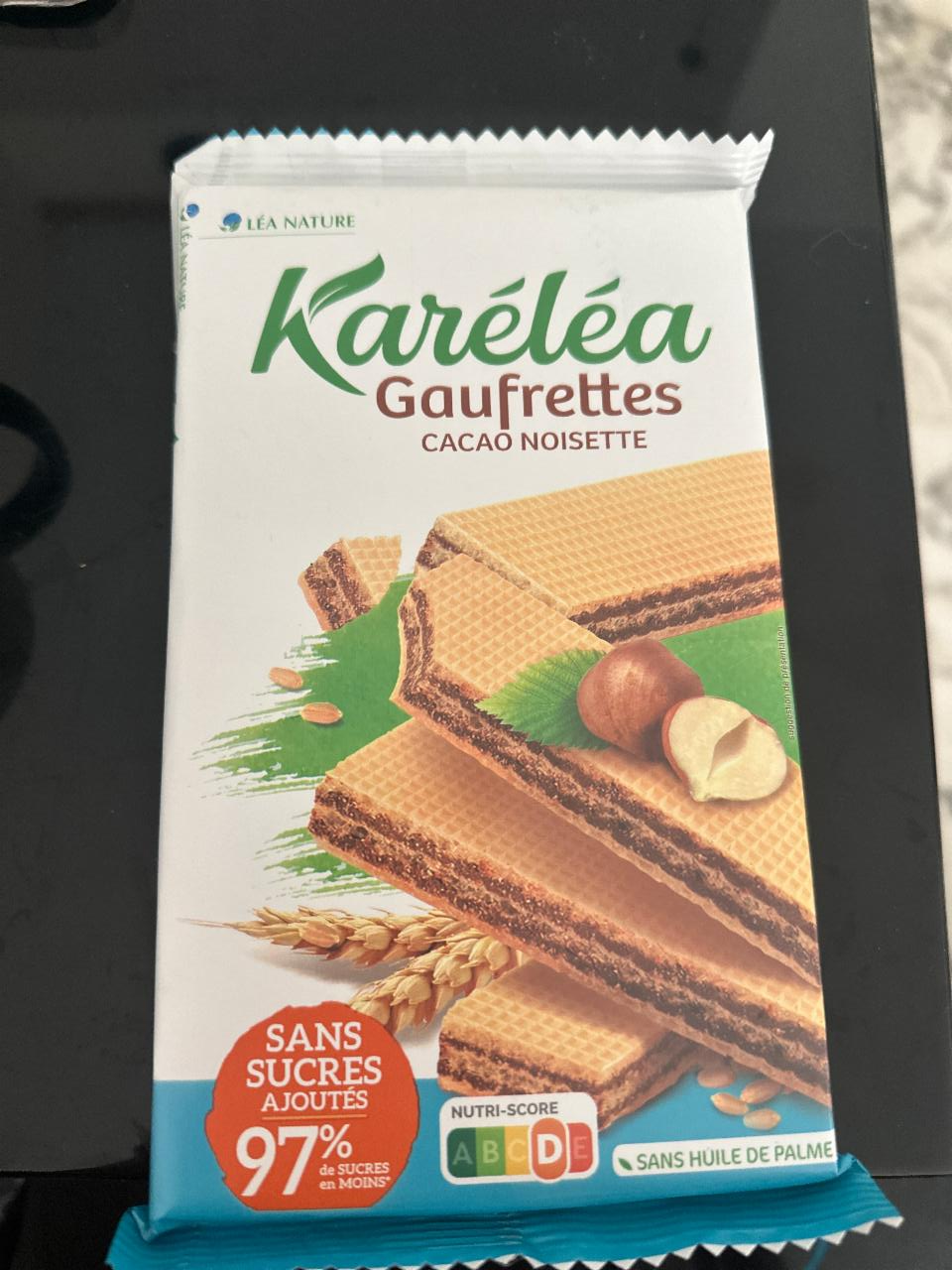 Фото - Gauffrettes cacao noisettes Karéléa