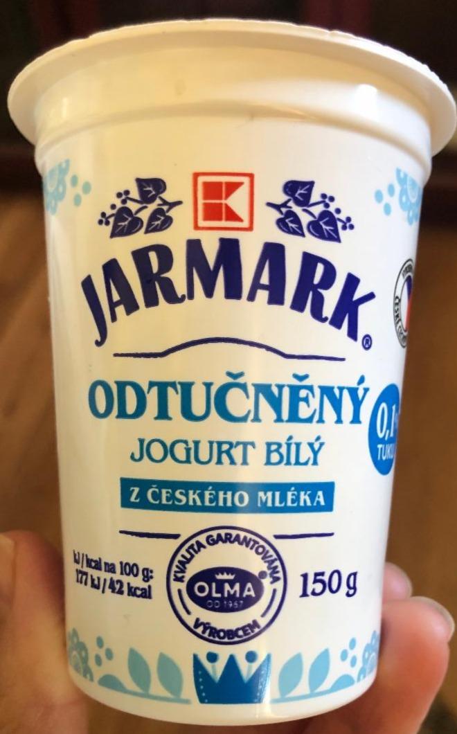 Фото - Йогурт белый 0.1% обезжиренный Jarmark K-Classic
