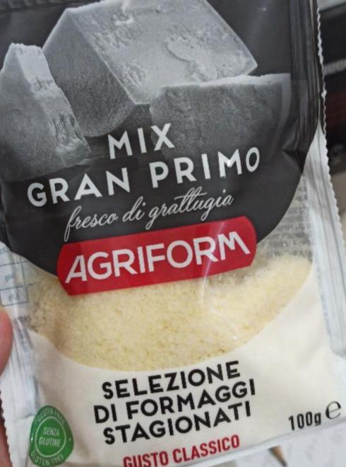 Фото - тертый сыр Mix gran primo Agriform