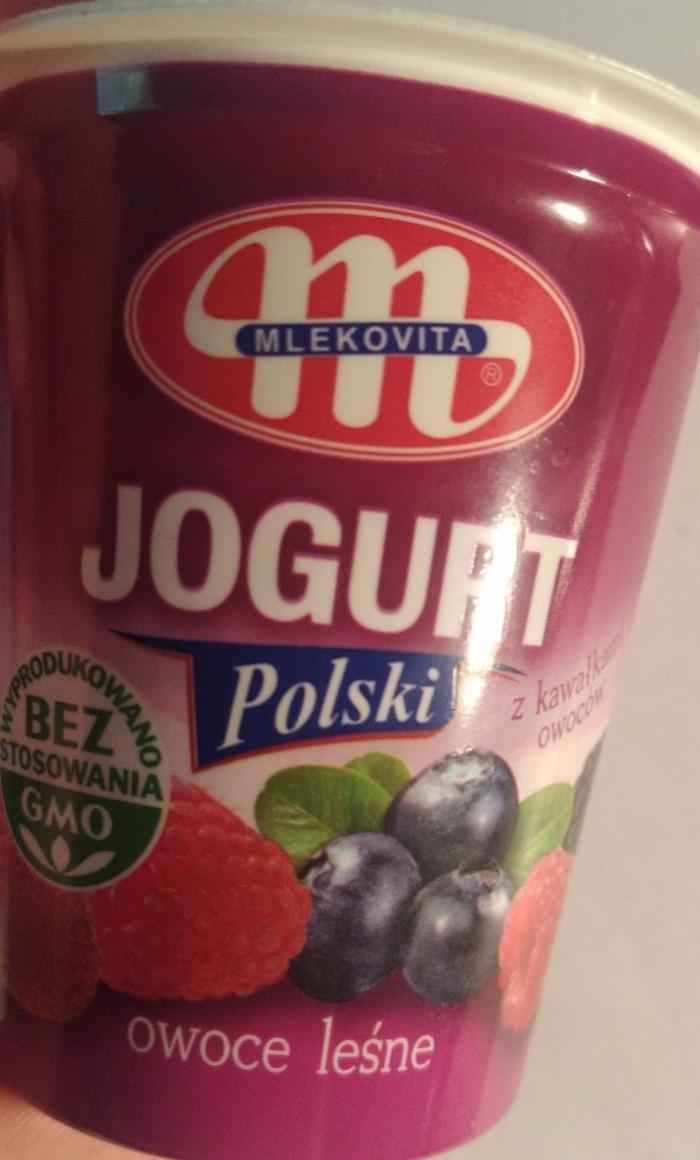 Фото - йогурт польский с лесными ягодами Mlekovita