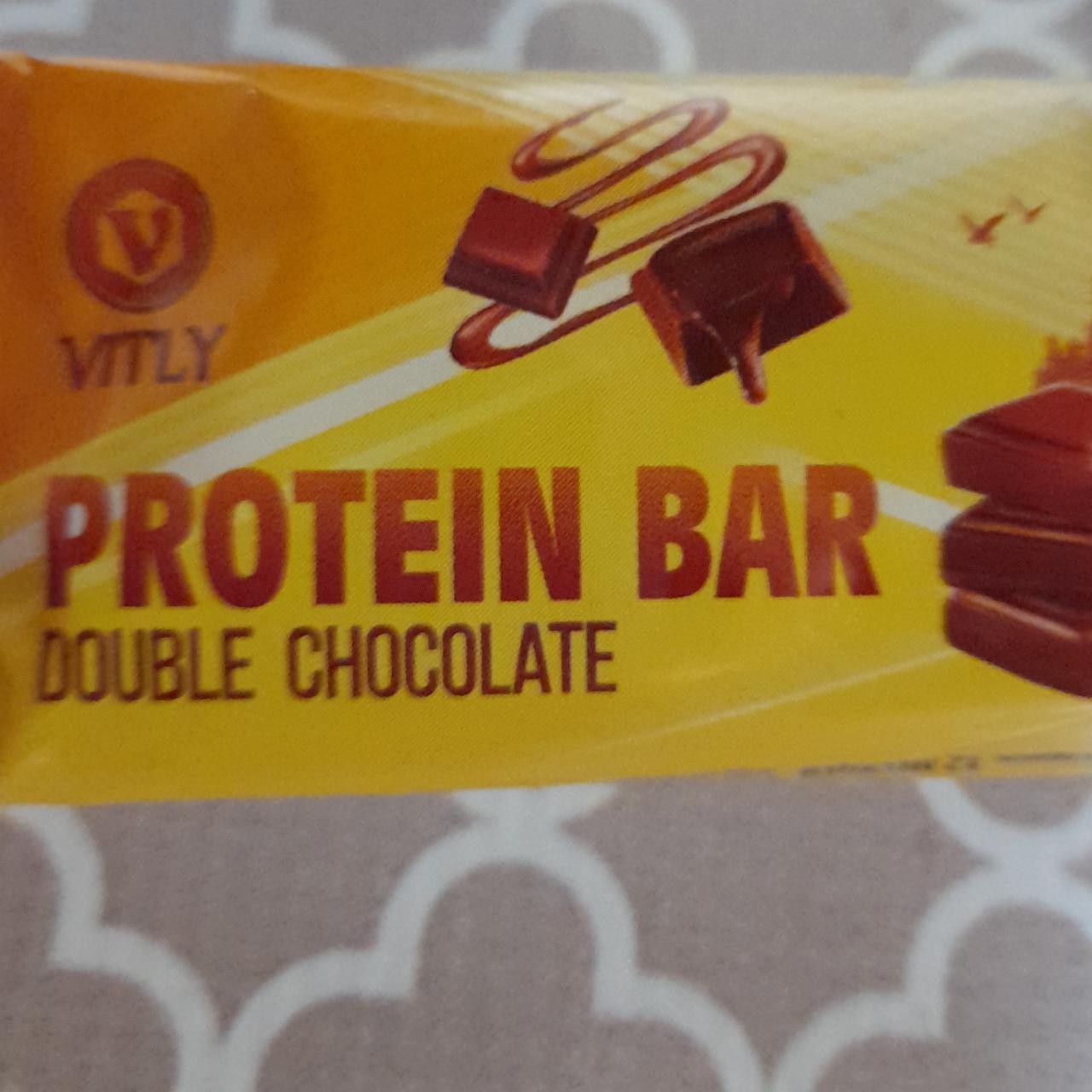 Фото - Protein Bar double chocolate Vitly