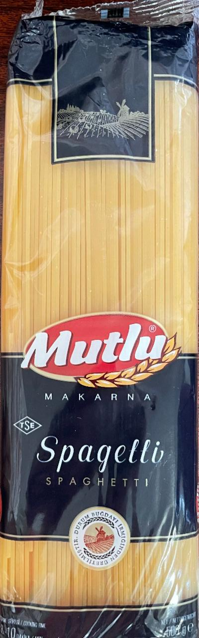 Фото - Макаронные изделия Spaghetti Mutlu