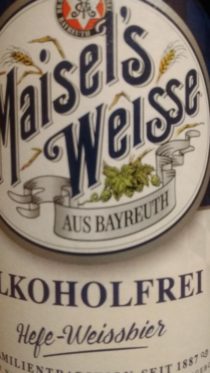 Фото - Пиво безалкогольное Maisel's Weisse