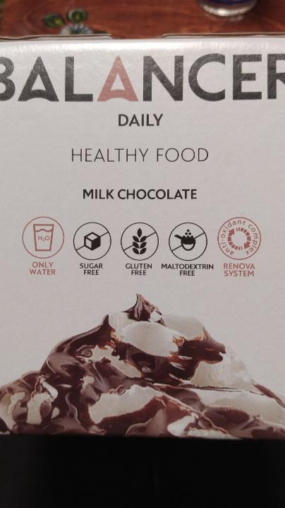 Фото - белковый комплекс молочный шоколад Balancer Daily