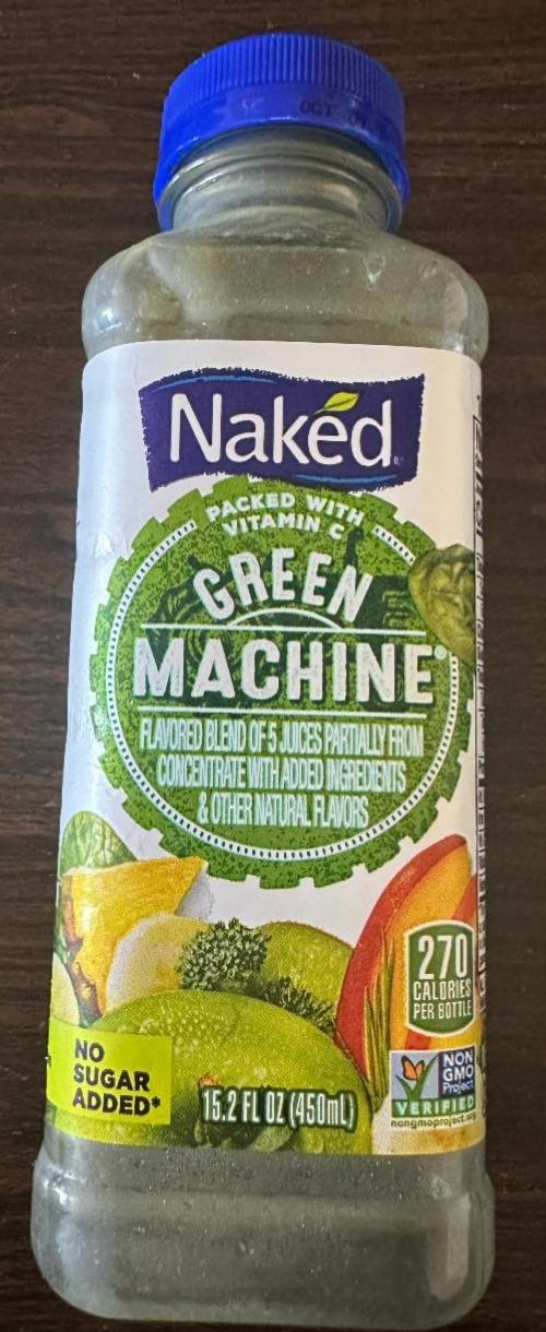 Фото - Green Machine flavored blend of 5 juices Naked