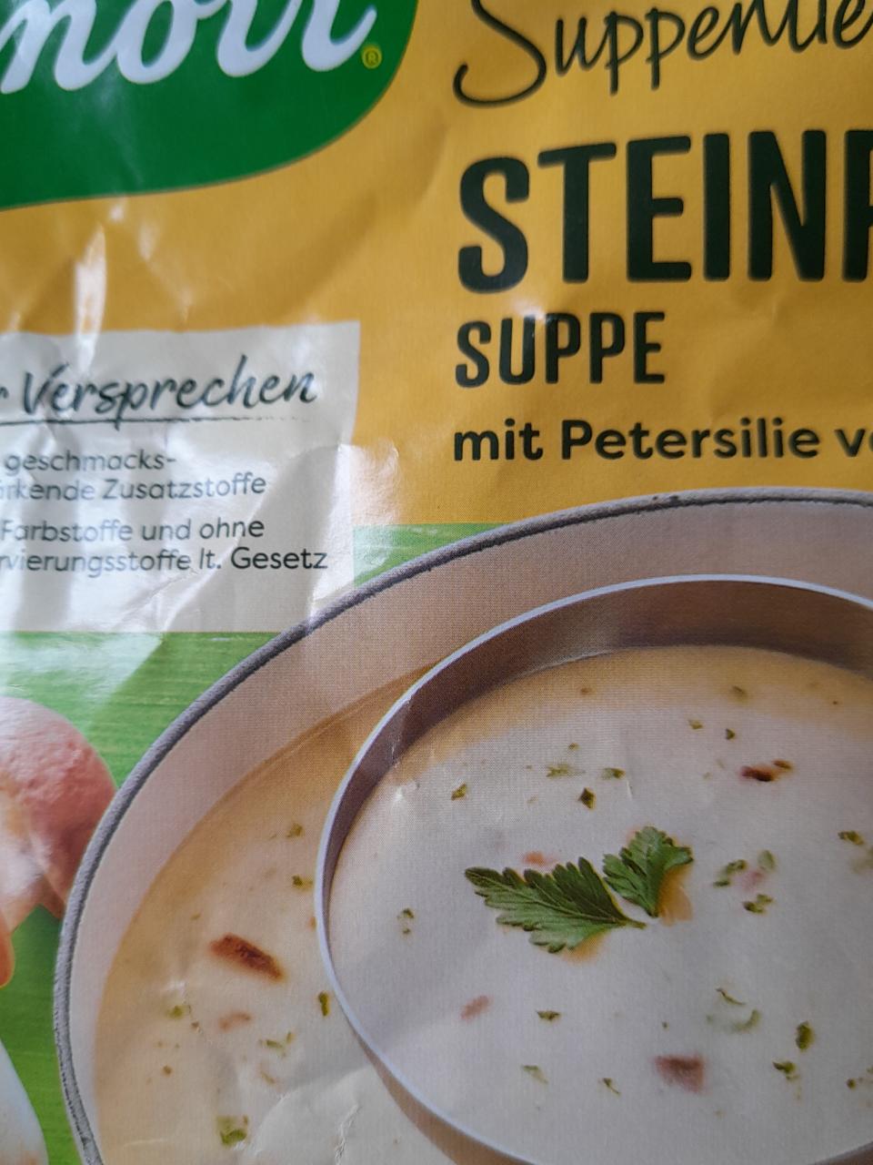 Фото - Суп грибной с петрушкой быстрого приготовления Steinpilzsuppe Knorr