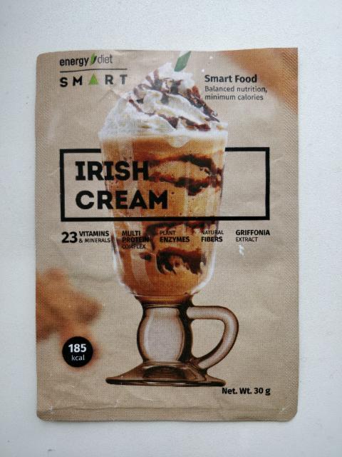 Фото - Energy diet smart Irish cream (порция готового продукта с молоком)