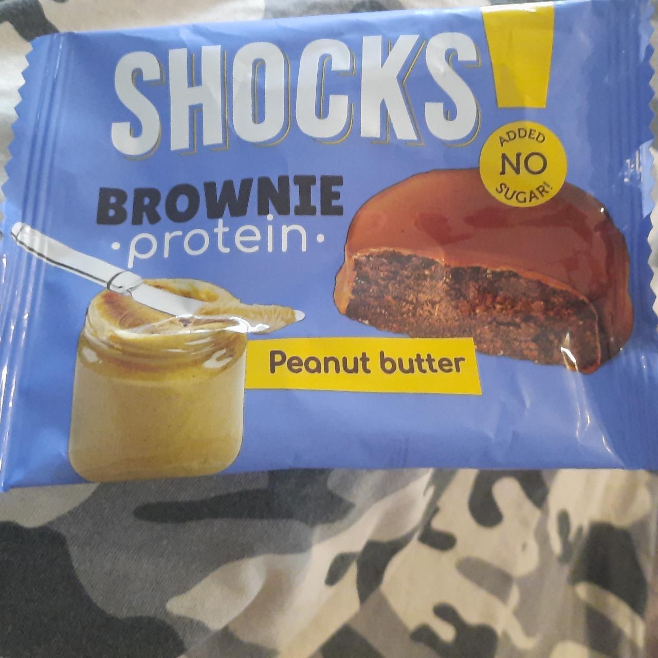 Фото - Протеиновое печенье Брауни без сахара brownie protein Shocks