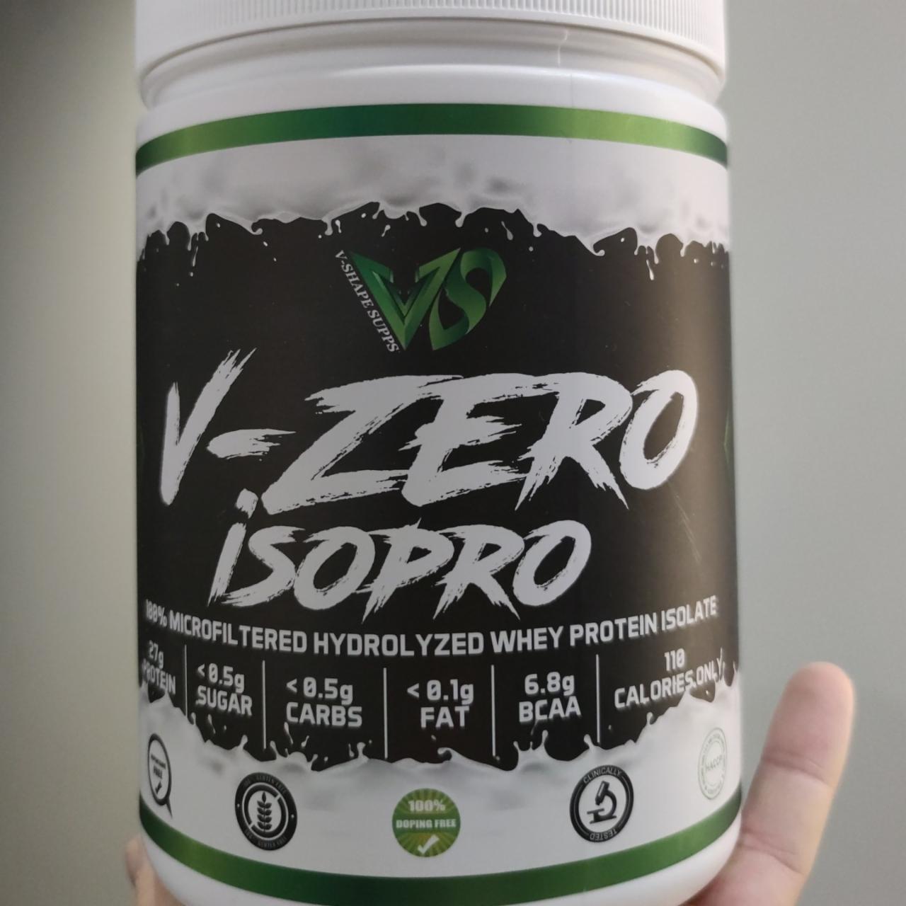 Фото - изолят сывороточного протеин V-Zero isopro