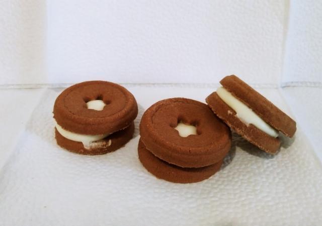 Фото - Мини печенье с кремом со вкусом 'ваниль' '7Days'