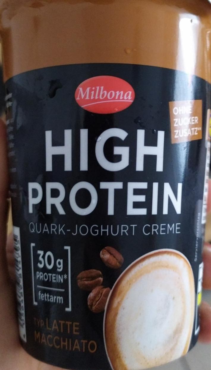 Фото - High protein Quark-joghurt сreme Milbona