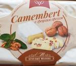 Фото - сыр с грецким орехом Camembert Егорлык молоко