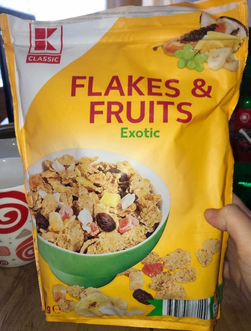 Фото - Хлопья с сухофруктами Flakes Fruits Exotic K-Classic