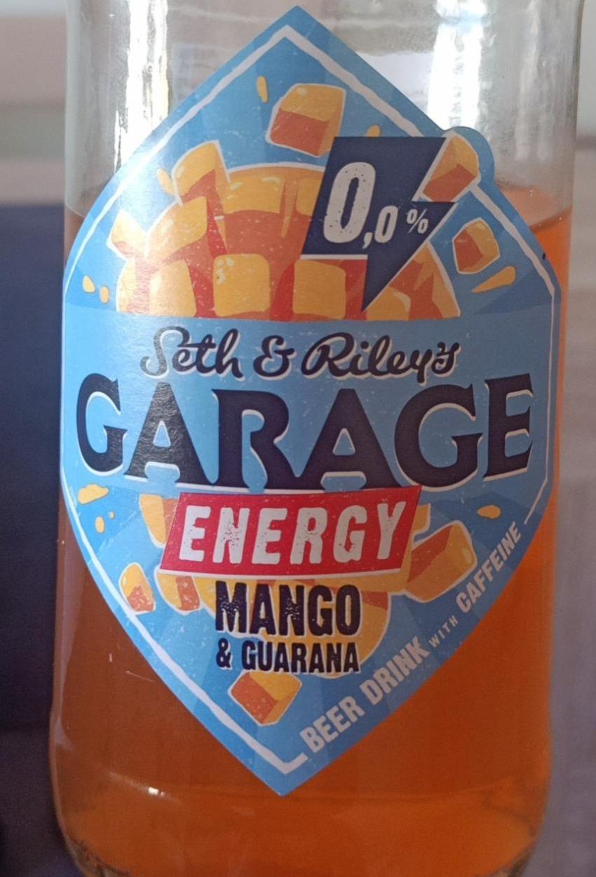 Фото - Напиток энергетический со вкусом манго с гуараной Mango Energy Drink Seth & Riley's Garage