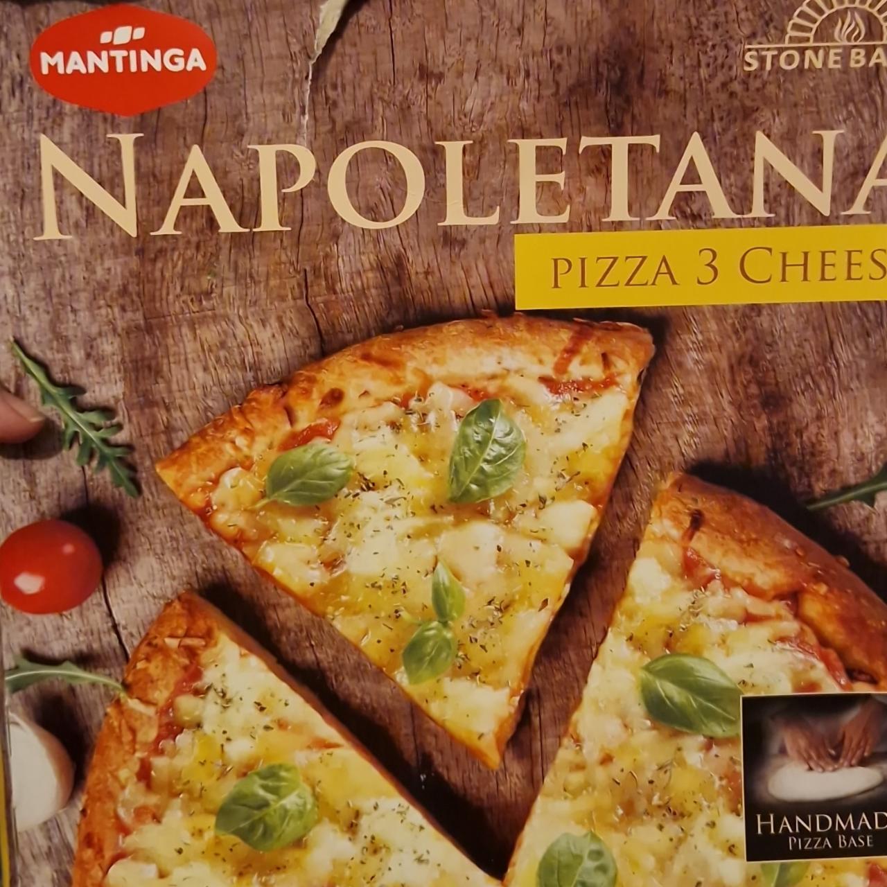 Фото - Пицца нeаполитанская 3 сыра Mantinga