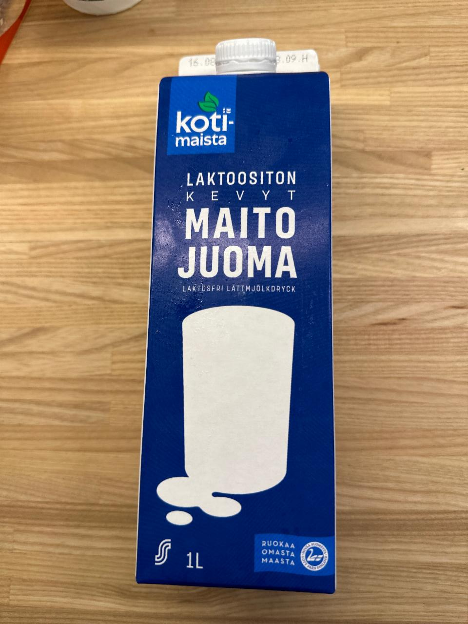 Фото - Молоко без лактозы Kotimaista