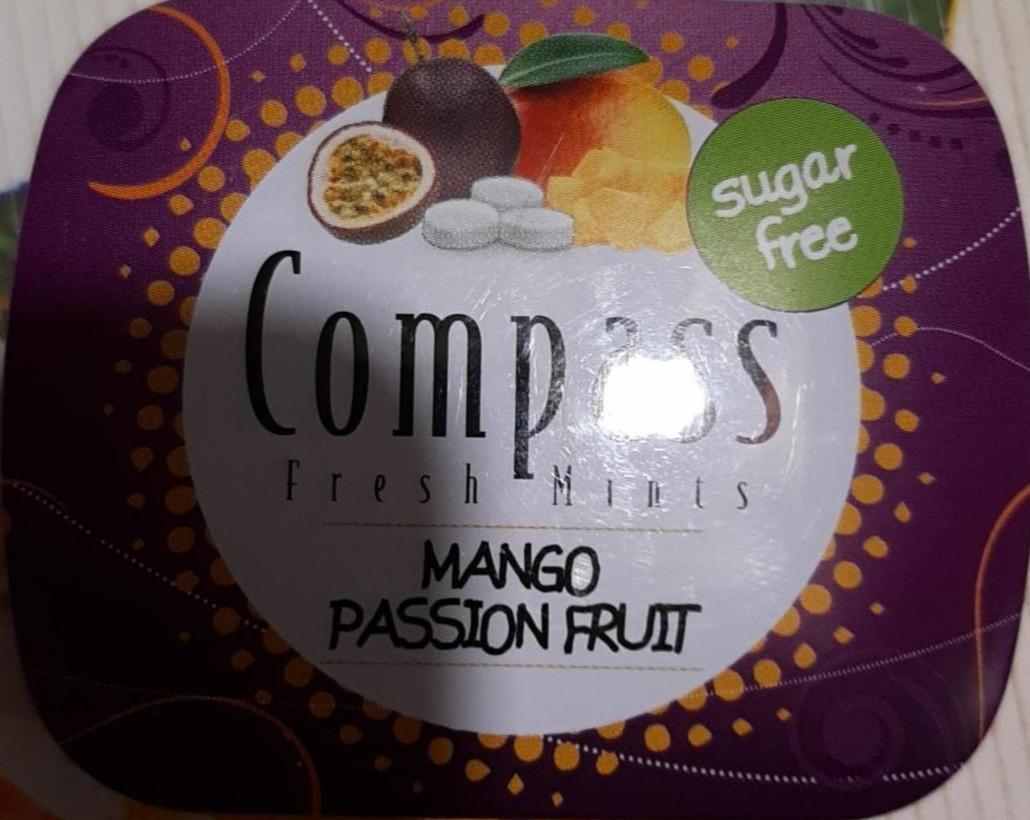Фото - Драже без сахара Fresh Mints Mango Compass
